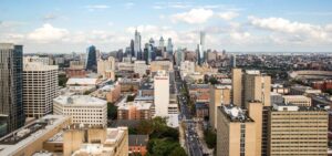 University City District Philadelphia Skyline