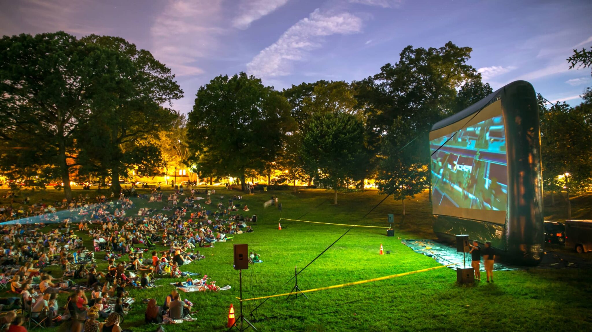 Movies in Clark Park