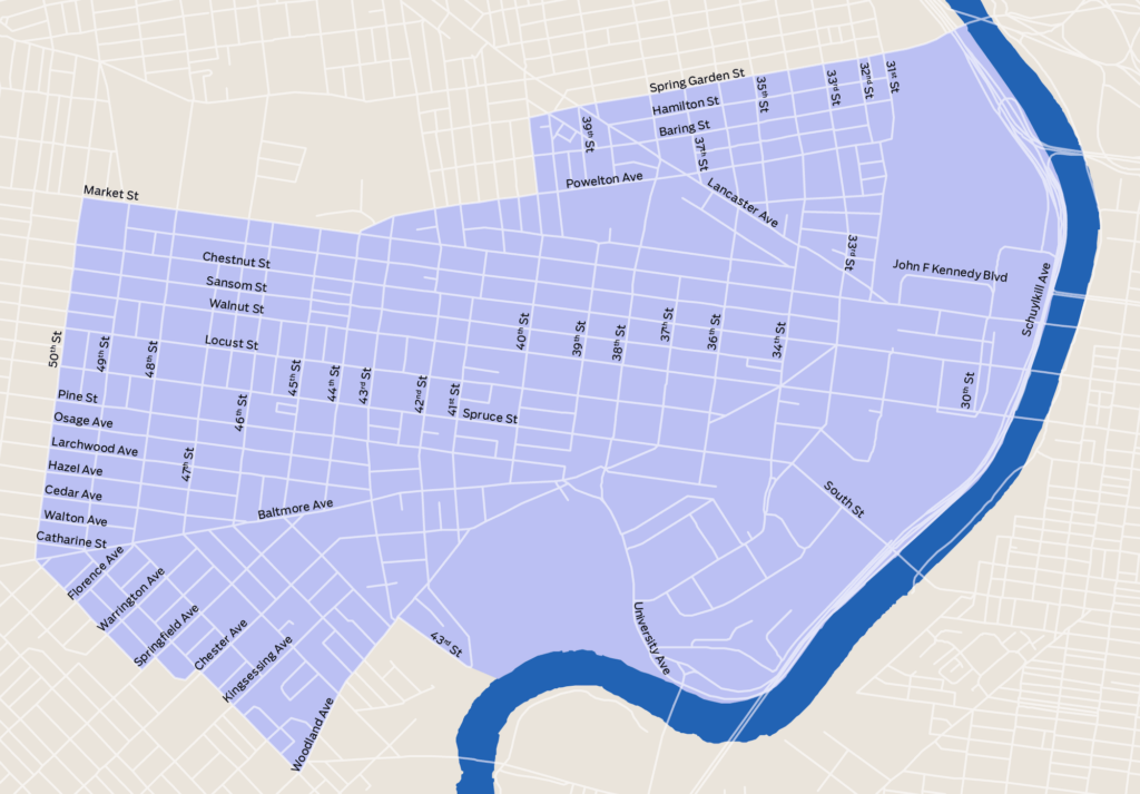 UCD's boundaries