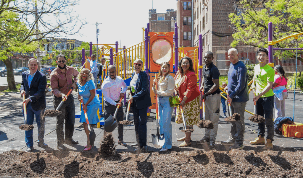 Groundbreaking Marks New Chapter for Walnut Hill Playground ...