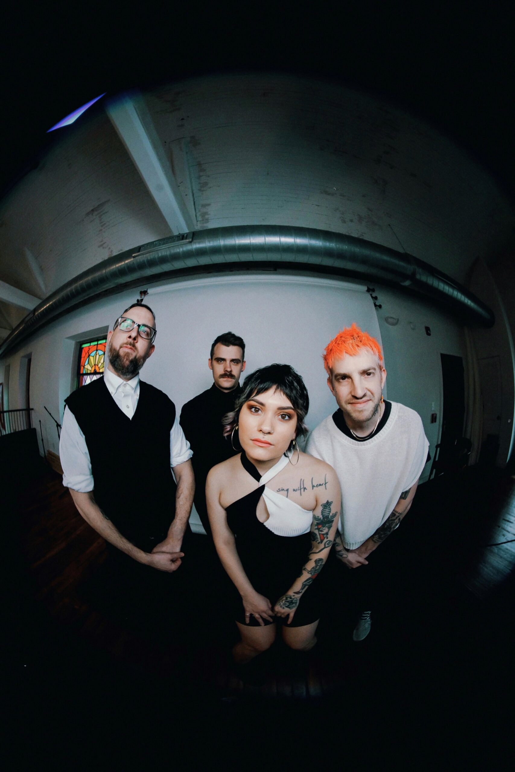 A promotional photo for the band Catbite