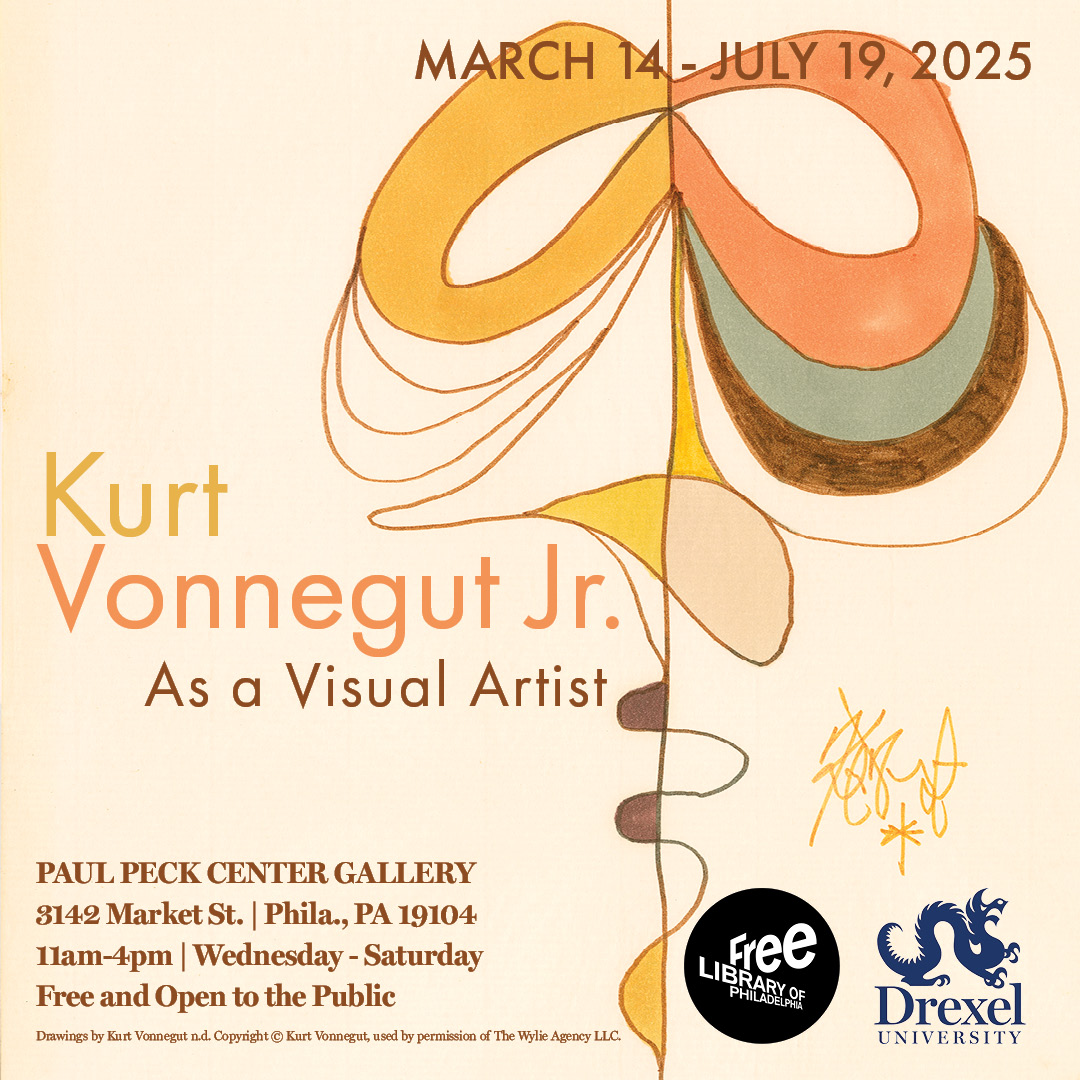 Kurt Vonnegut As a Visual Artist promotional graphic