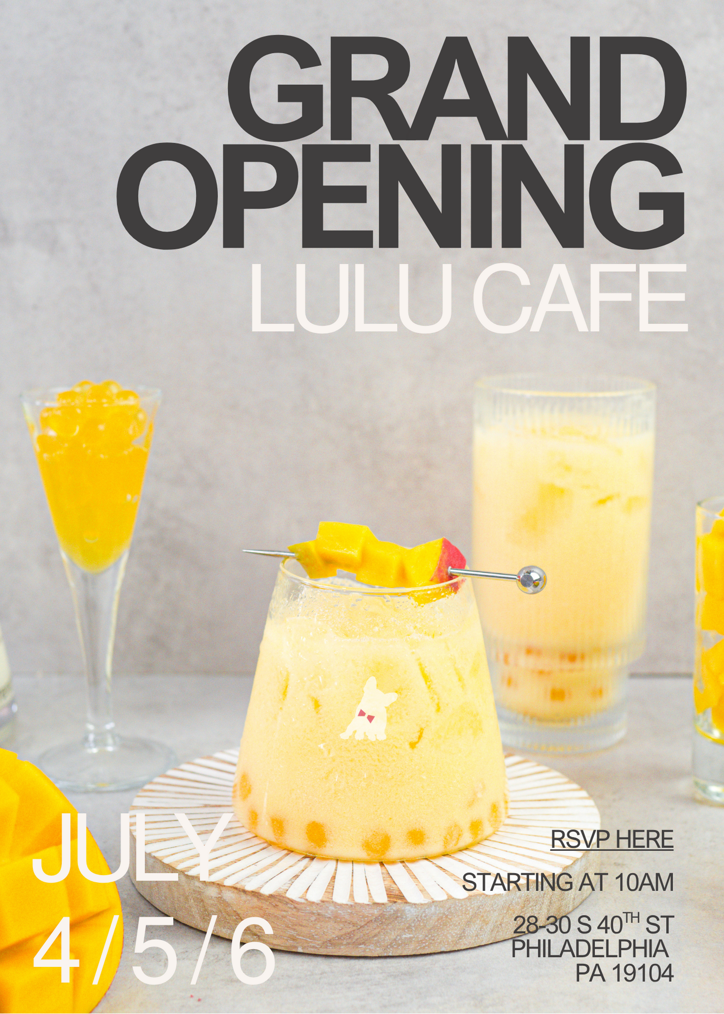 Lulu Cafe Grand Opening