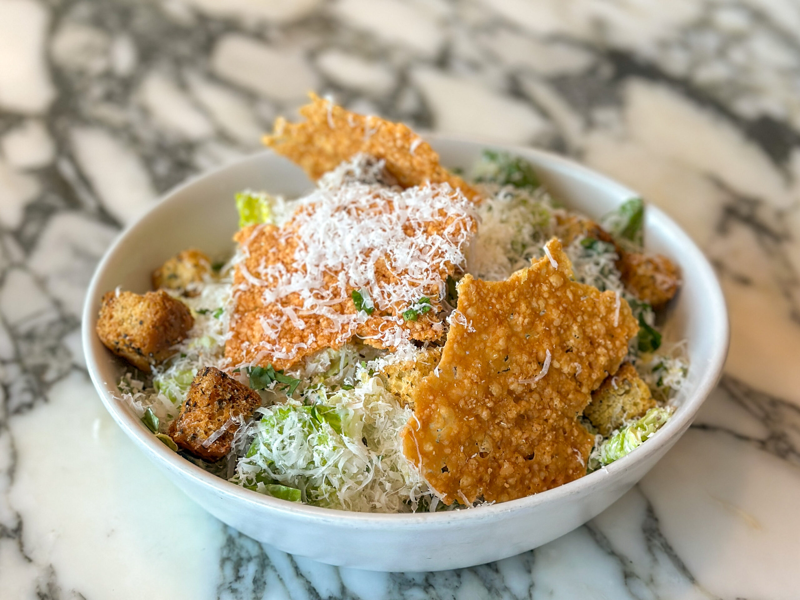 A delicous salad from Walnut Street Cafe