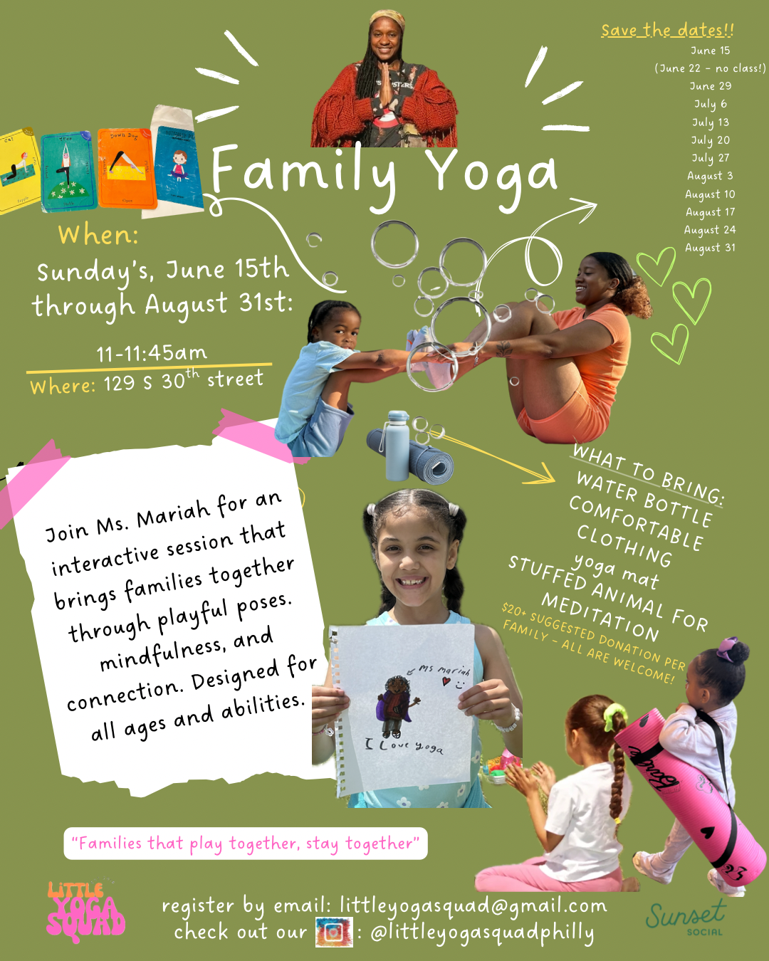 Promotional image for Family Yoga