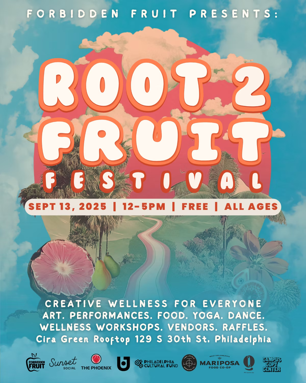 Root 2 Fruit Promotional graphic