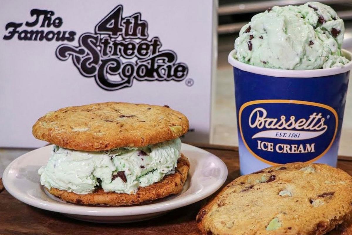 Cookie sandwich from 4th St. Cookie