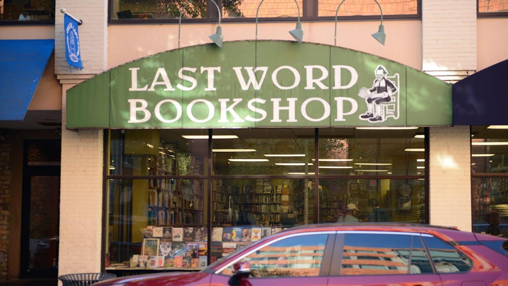 Exterior of Last Word Bookshop