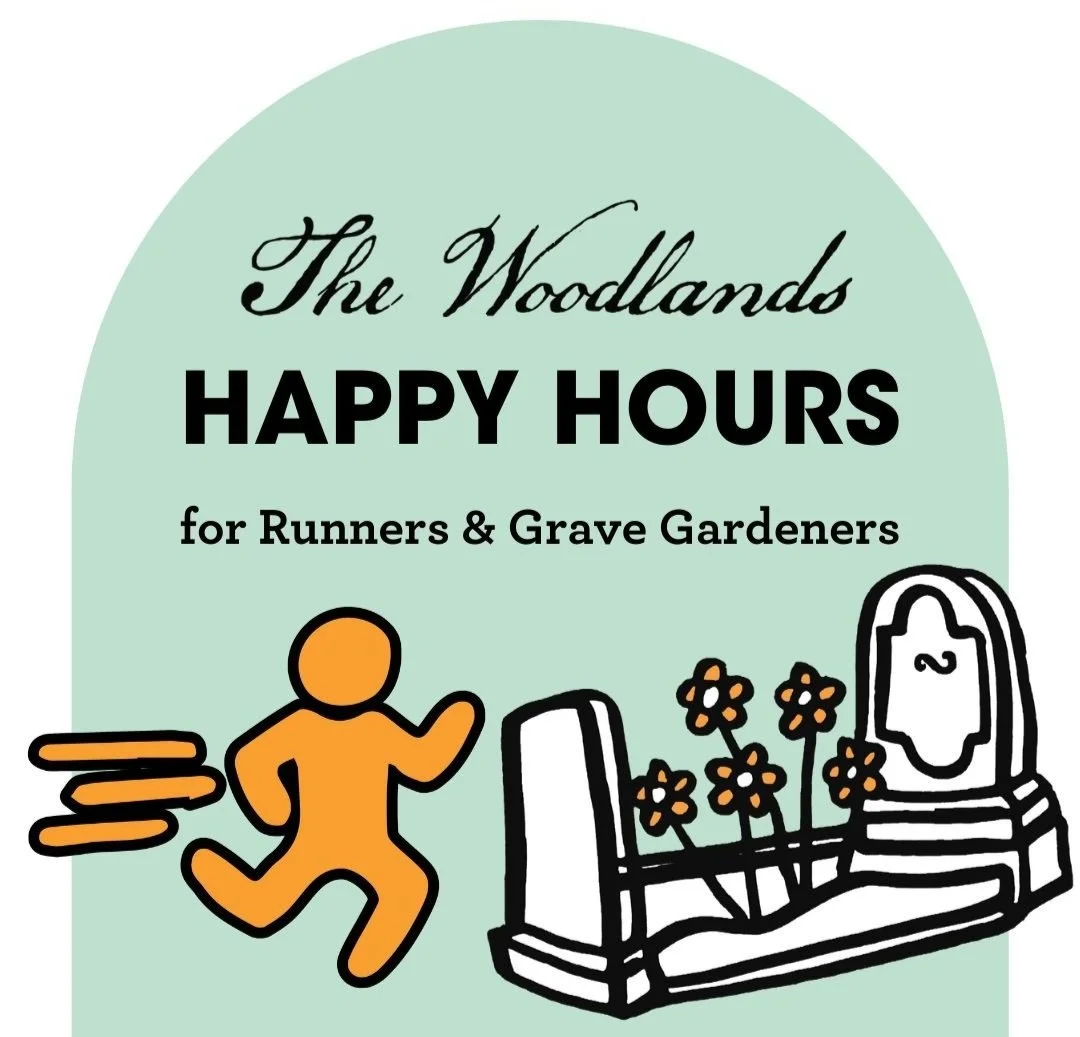 Promotional Graphic for Woodlands Happy Hour