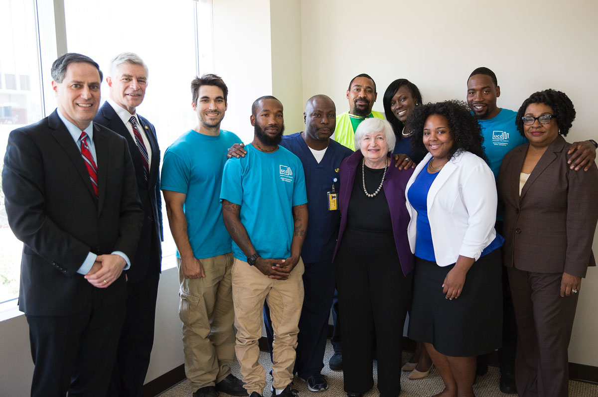 Janet Yellen visits the Skills Initiative
