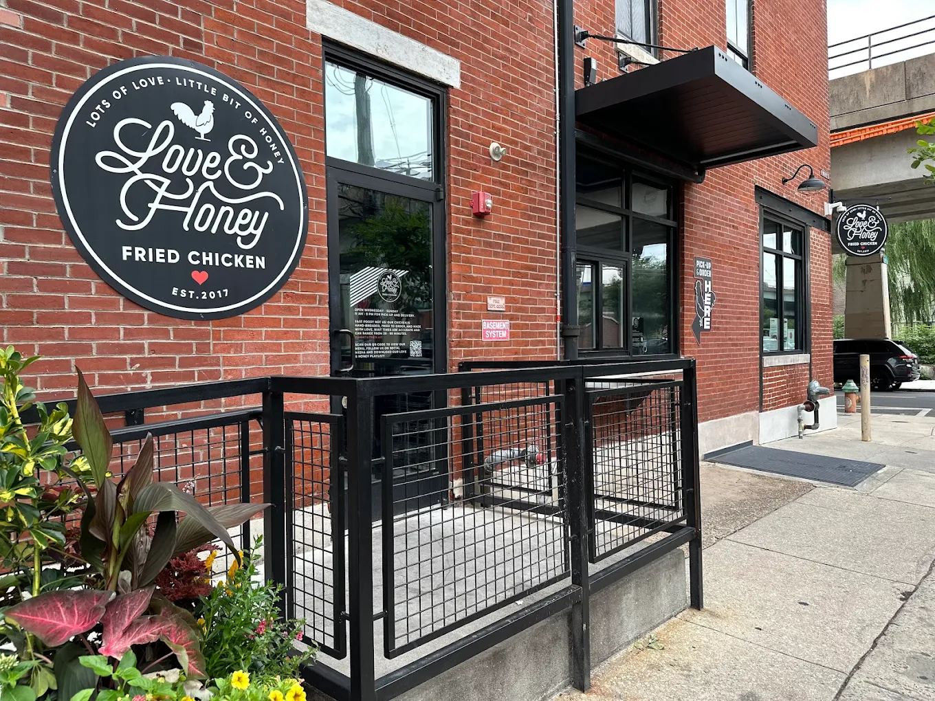 Image of the exterior of Love & Honey Fried Chicken