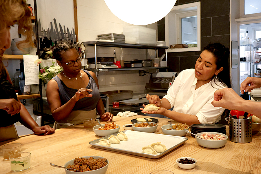 Jezabel's cooking class in university city