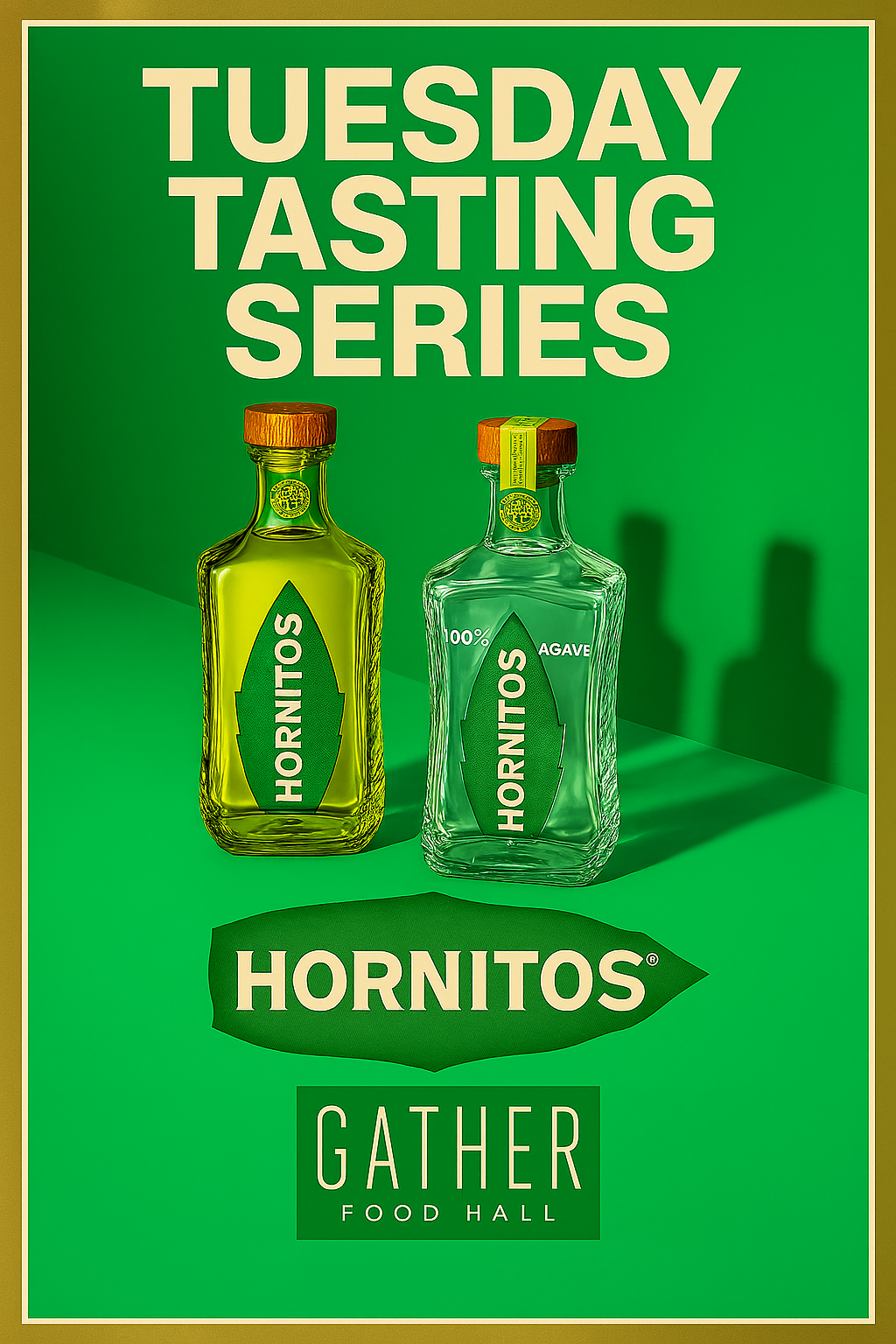 Promotional Image for Gather Food Hall Tuesday Tasting Series