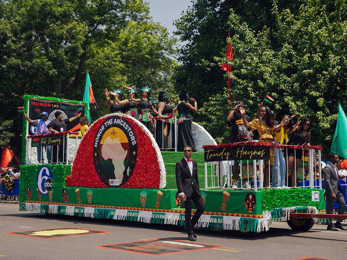 Juneteenth Parade Float