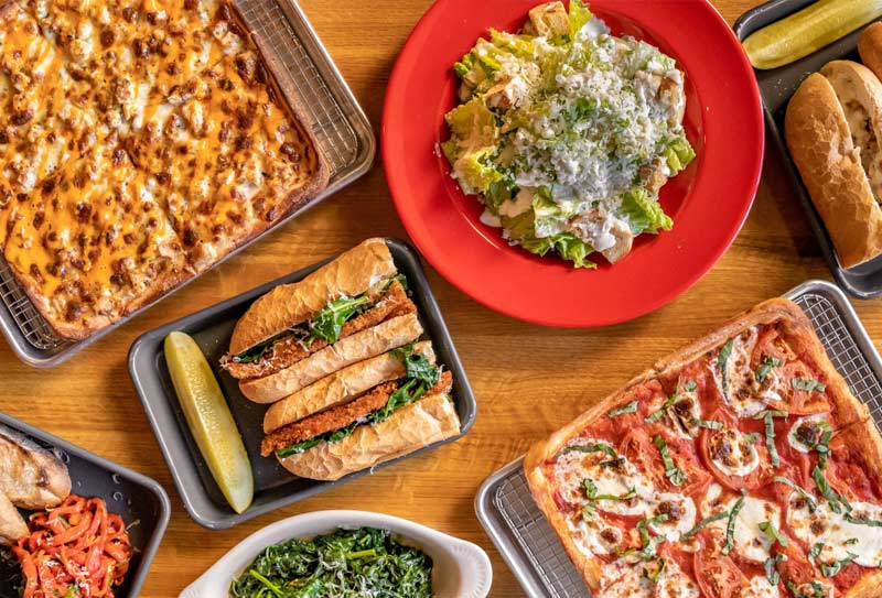 Santucci's Pizza food