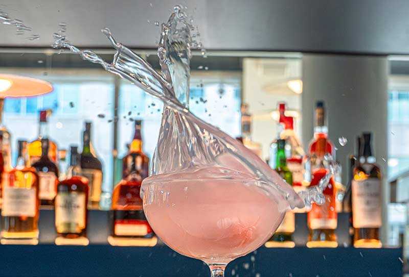 Bulletin Bar at Gather Food Hall cocktail photo