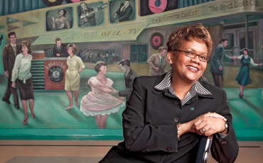 Della Clark of the Enterprise Center